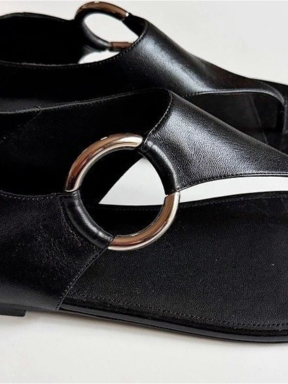 Saint Laurent Paris XSL Leather Sandals 776202 Size 42 New in Box